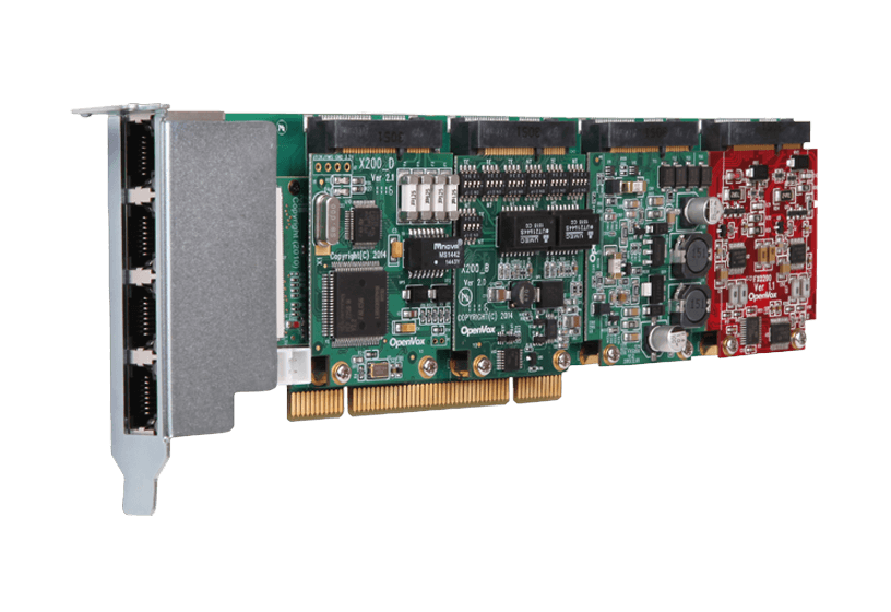 OpenVox Succesfully Develops the Most Advanced Asterisk-based X204 Hybrid Cards