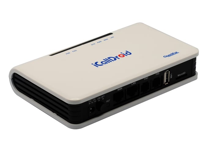 OpenVox Releases an Upgraded SOHOs IPPBX iCallDroid spot