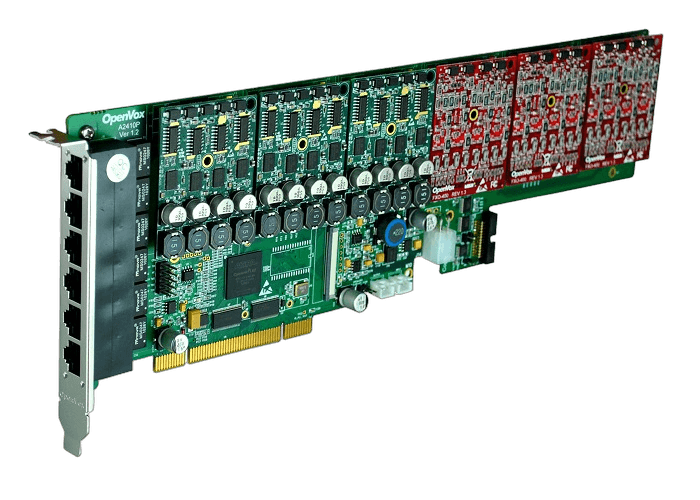OpenVox Releases High Analog Density Card with Octasic® DSP Hardware Echo Cancellation