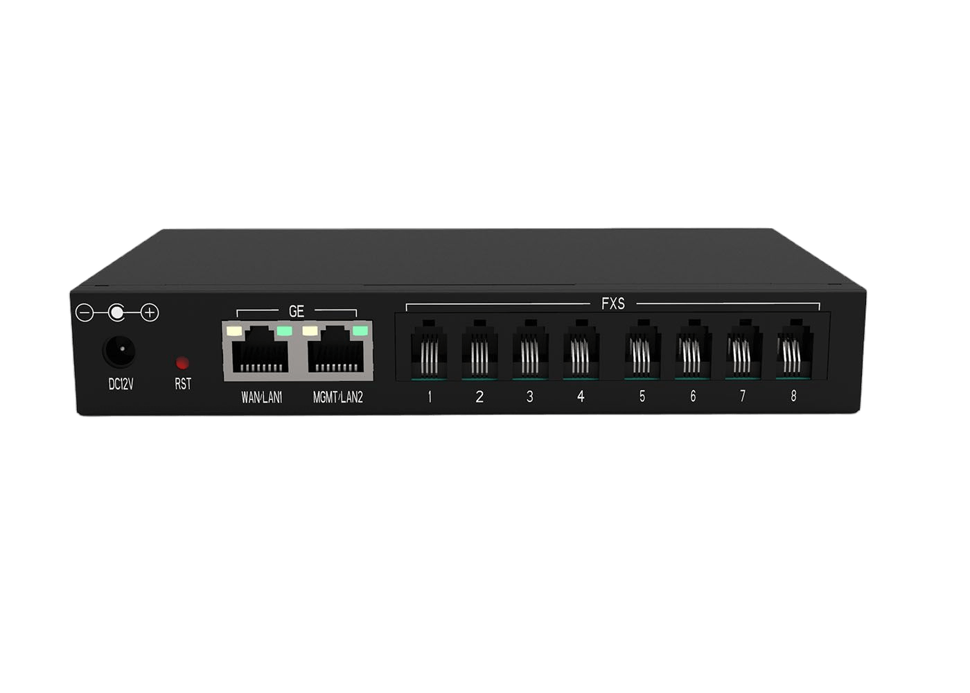 iAG802 Analog VoIP Gateway product view 2