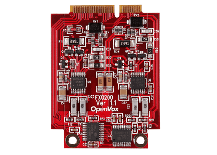OpenVox FXO200M hybrid FXO module product image