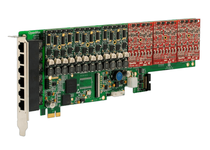 OpenVox A2410 telephony card