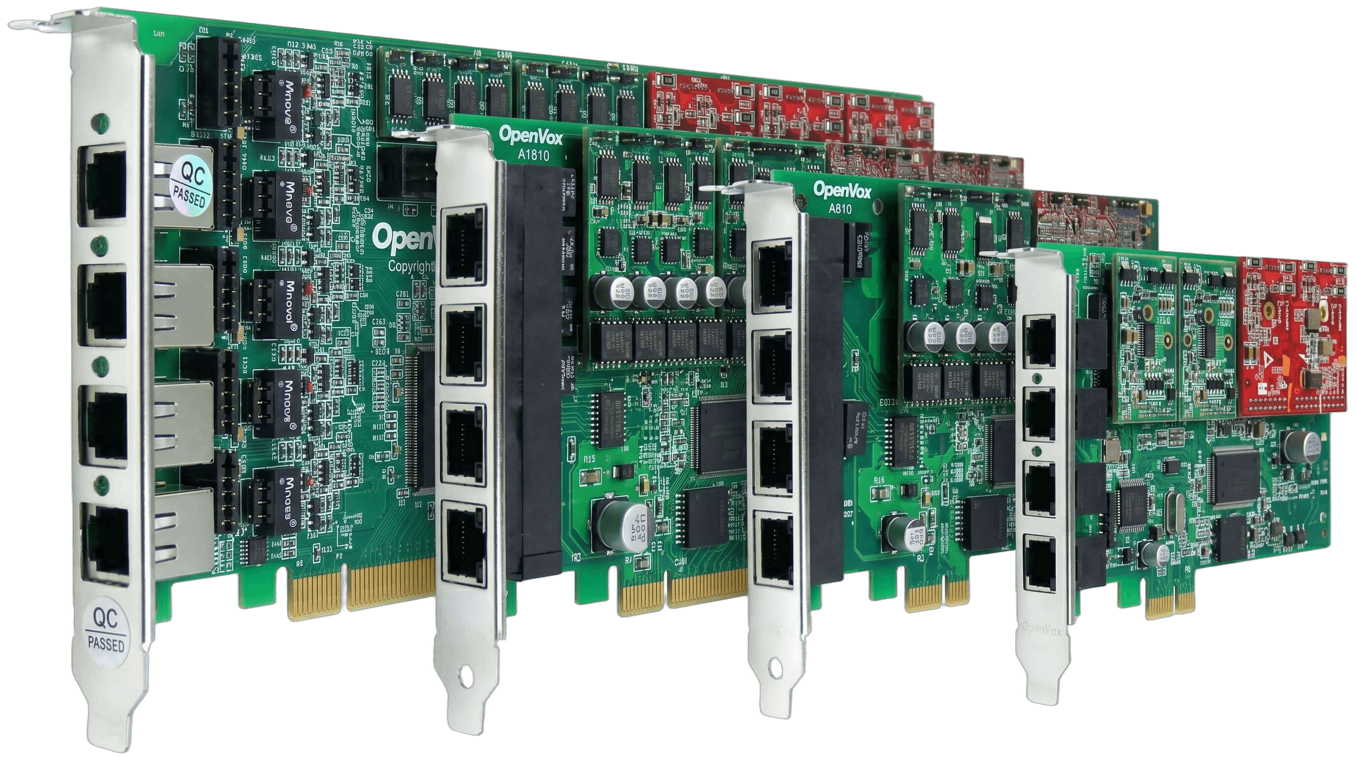 OpenVox Analog Cards product lineup