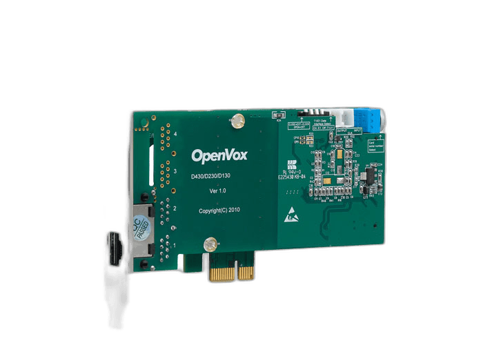 OpenVox D130E digital telephony card product image