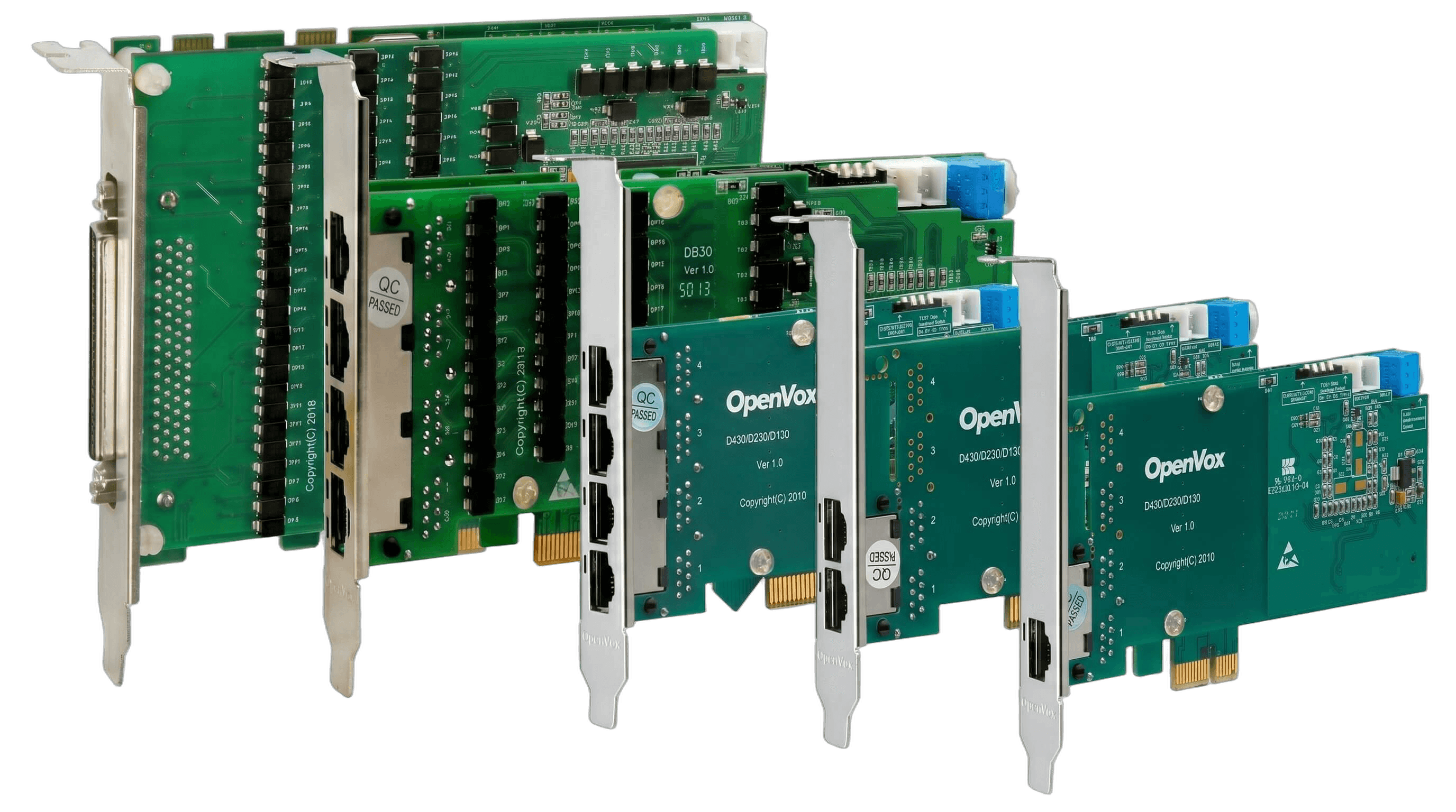 OpenVox E1 and T1 digital telephony cards hero image