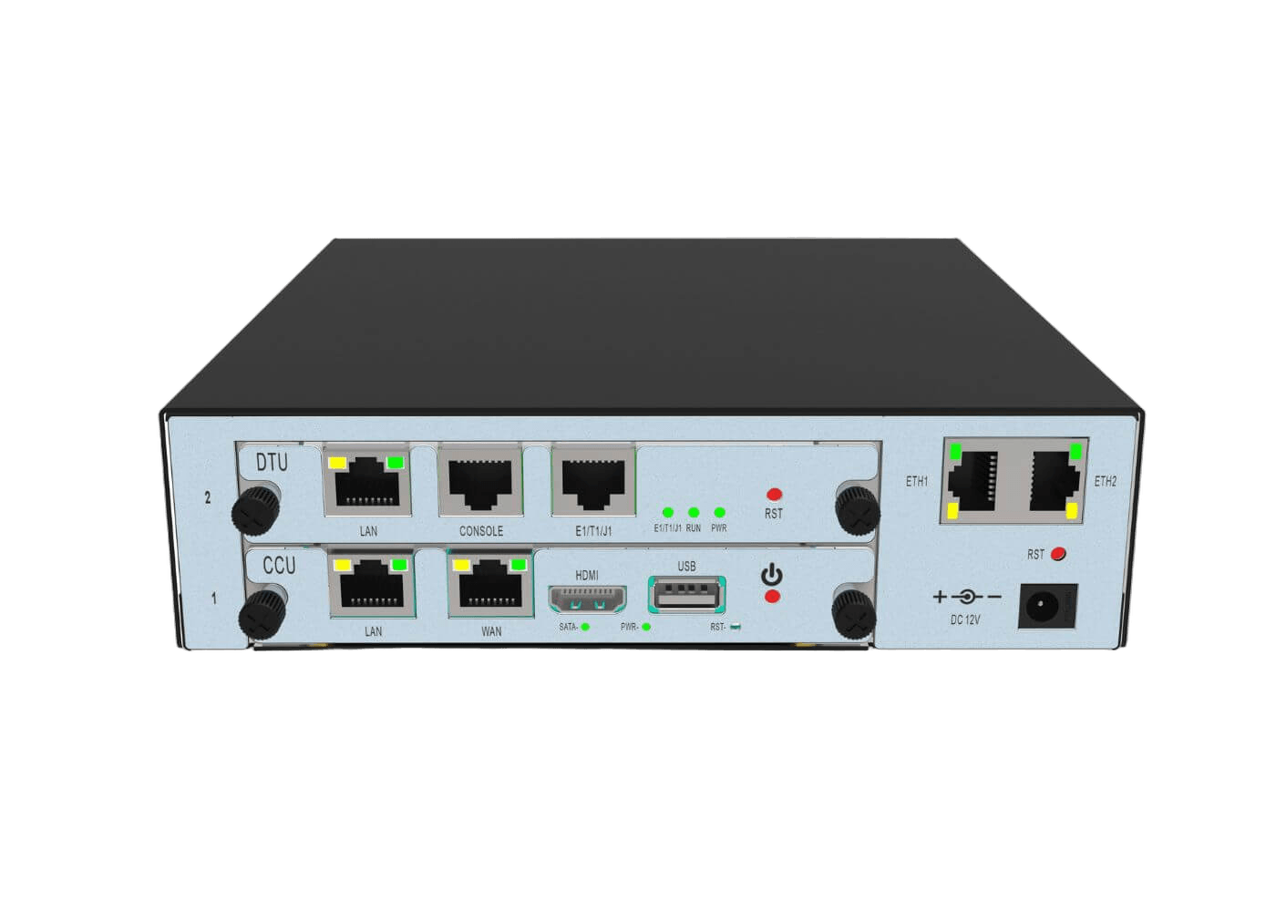 OpenVox UCP1202 compact unified communication platform chassis