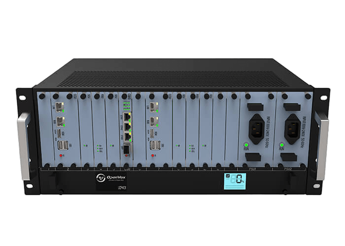OpenVox UCP4131 high-capacity unified communication platform chassis